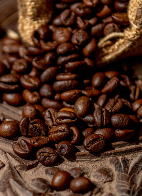 roasted coffee beans